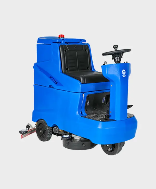 Super Clean SC1350 Ride-on Scrubber Dryer - Floor Scrubber Machine